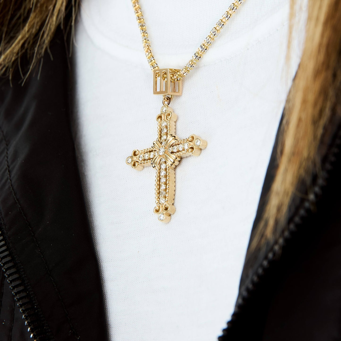 The Iced Vatican Cross
