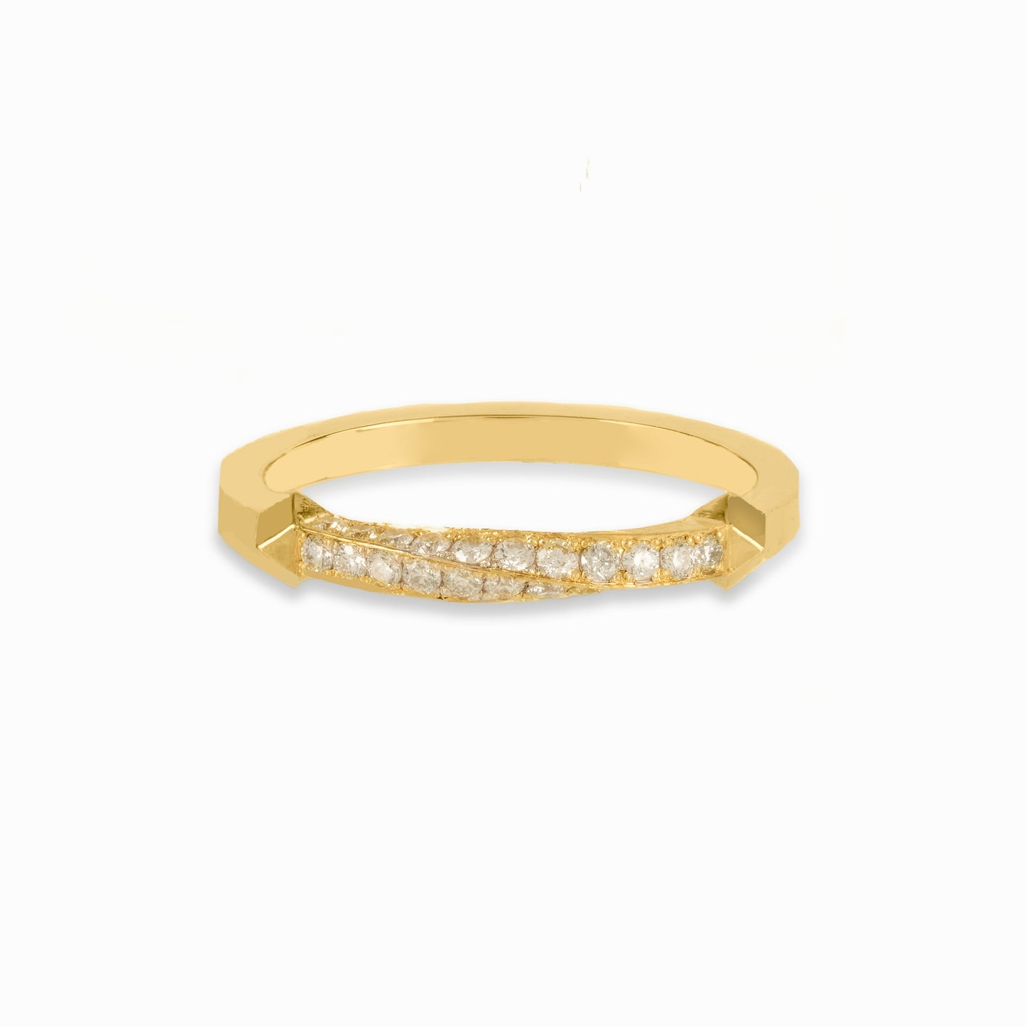 The Diamond Twist Ring
