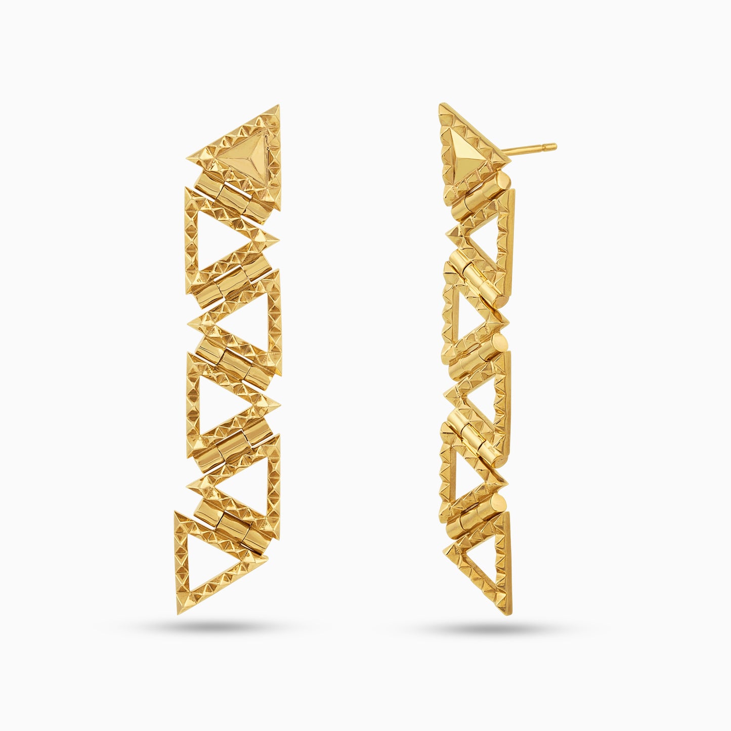 Triangle Drop Earrings