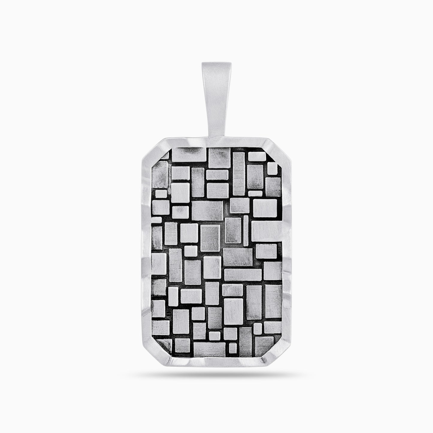 Brick Wall Dog Tag