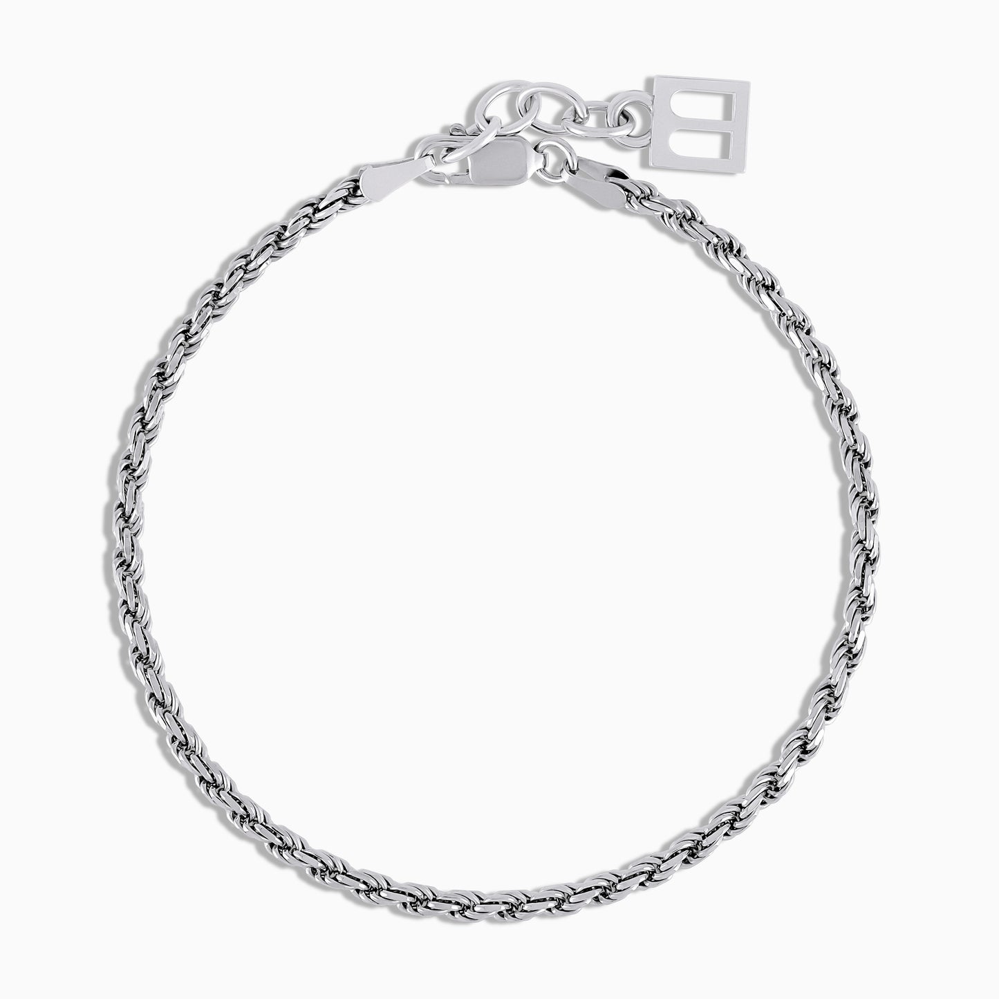 The Mini Rope Bracelet in .925