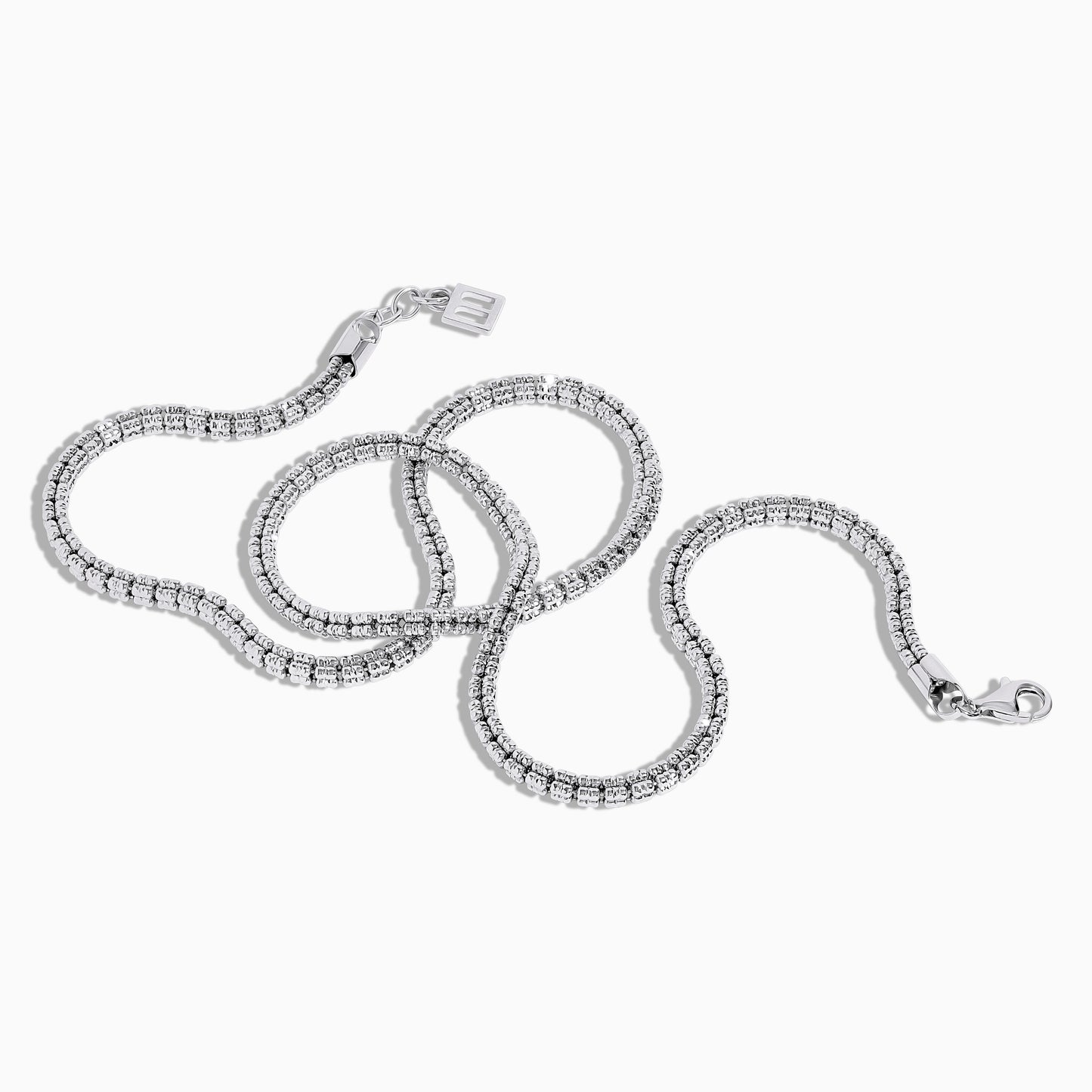 The Mini Ice Link Necklace in .925