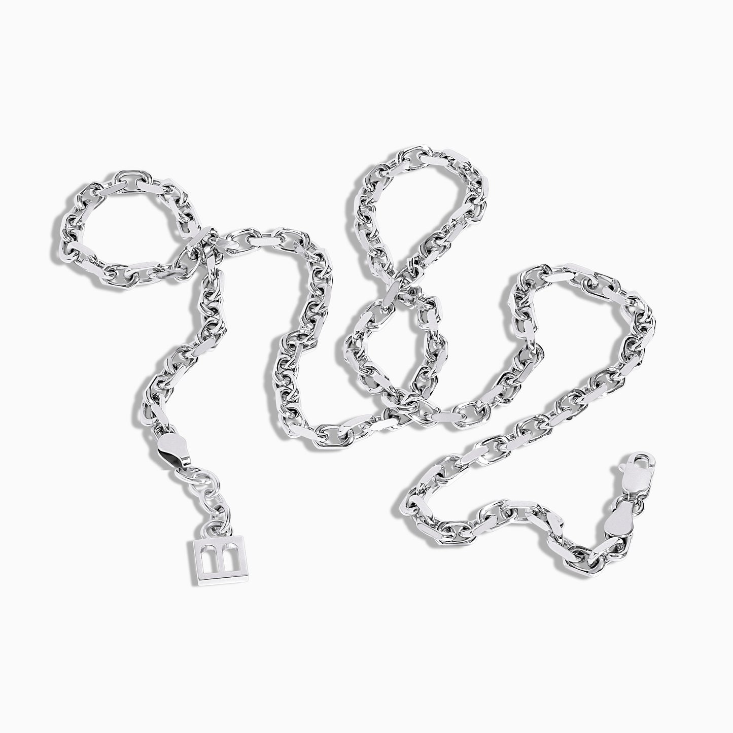 The Medium Cable Necklace in .925