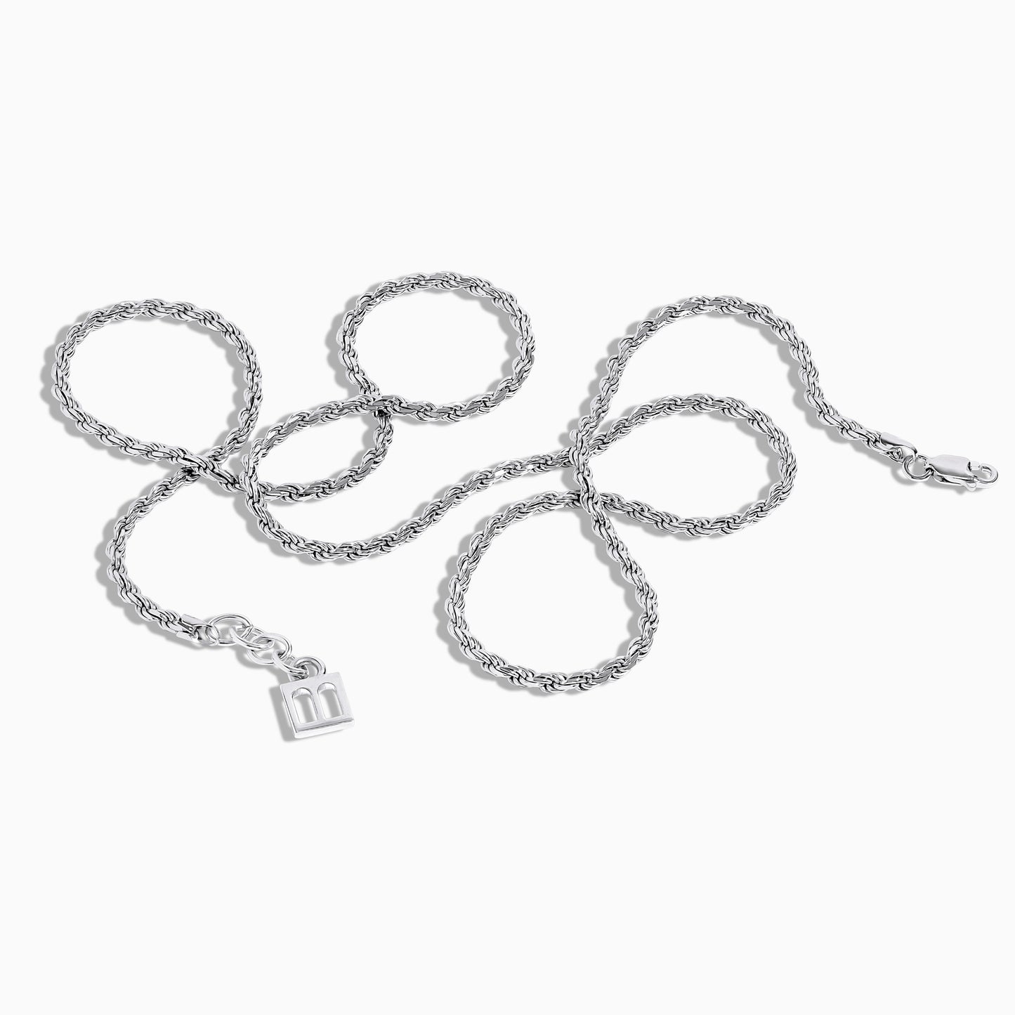 The Mini Rope Necklace in .925