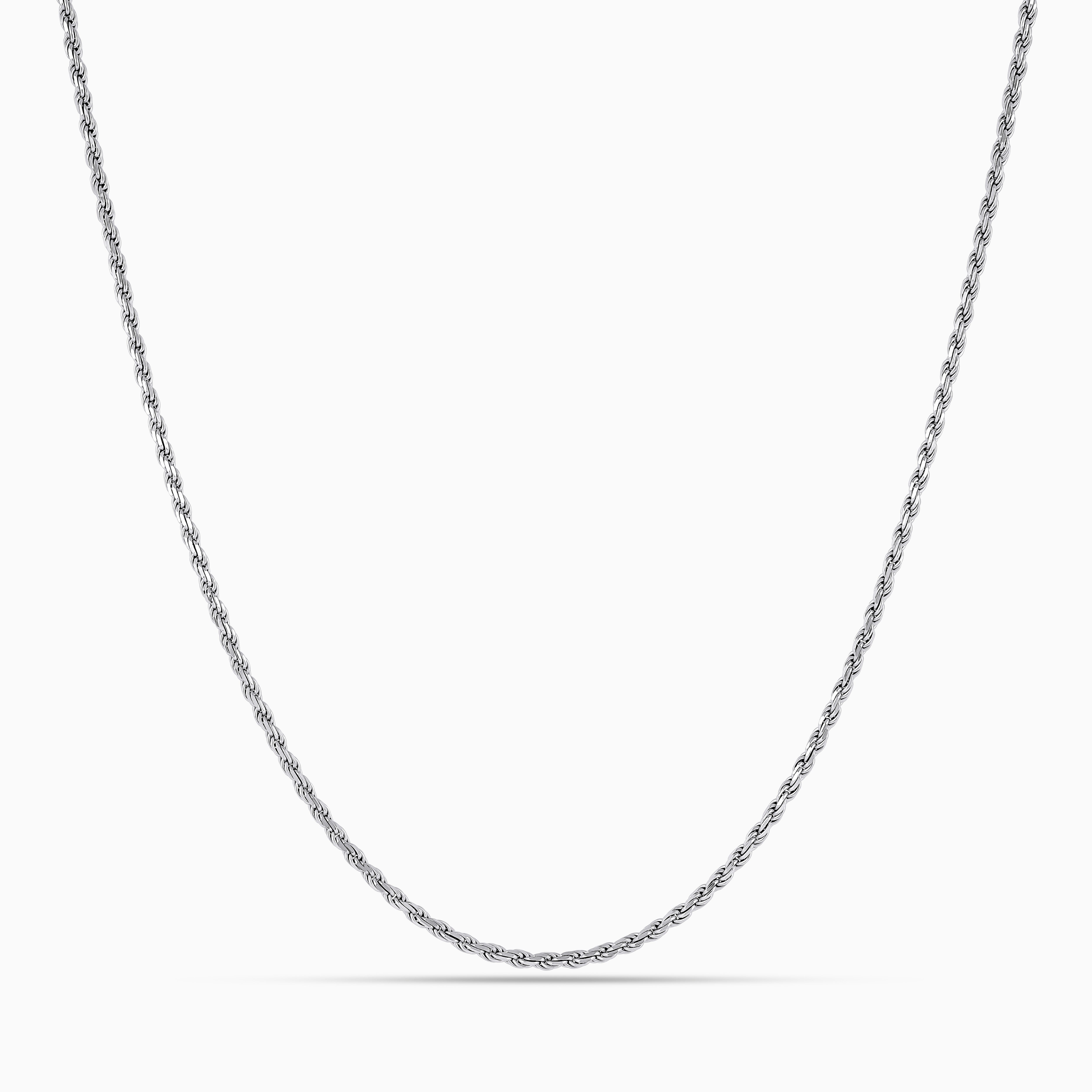 The Mini Rope Necklace in .925