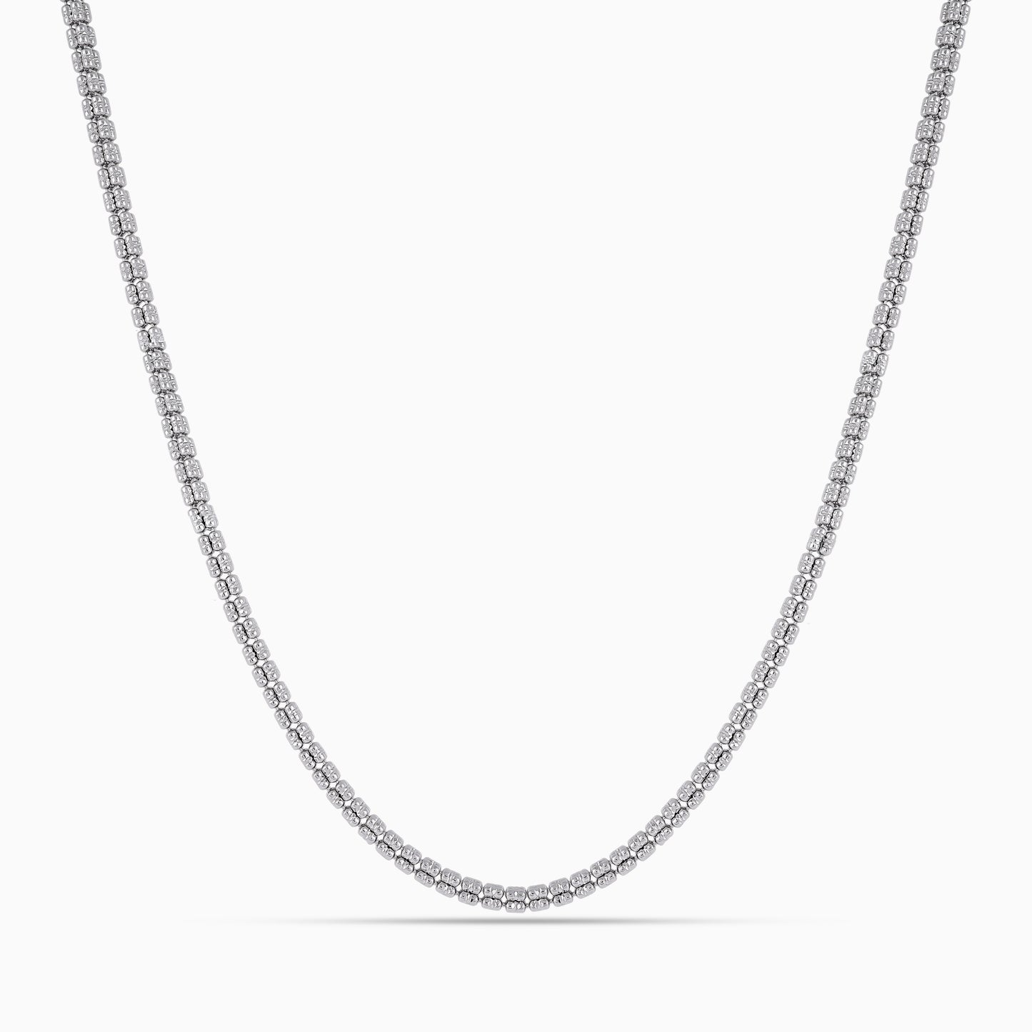 The Mini Ice Link Necklace in .925