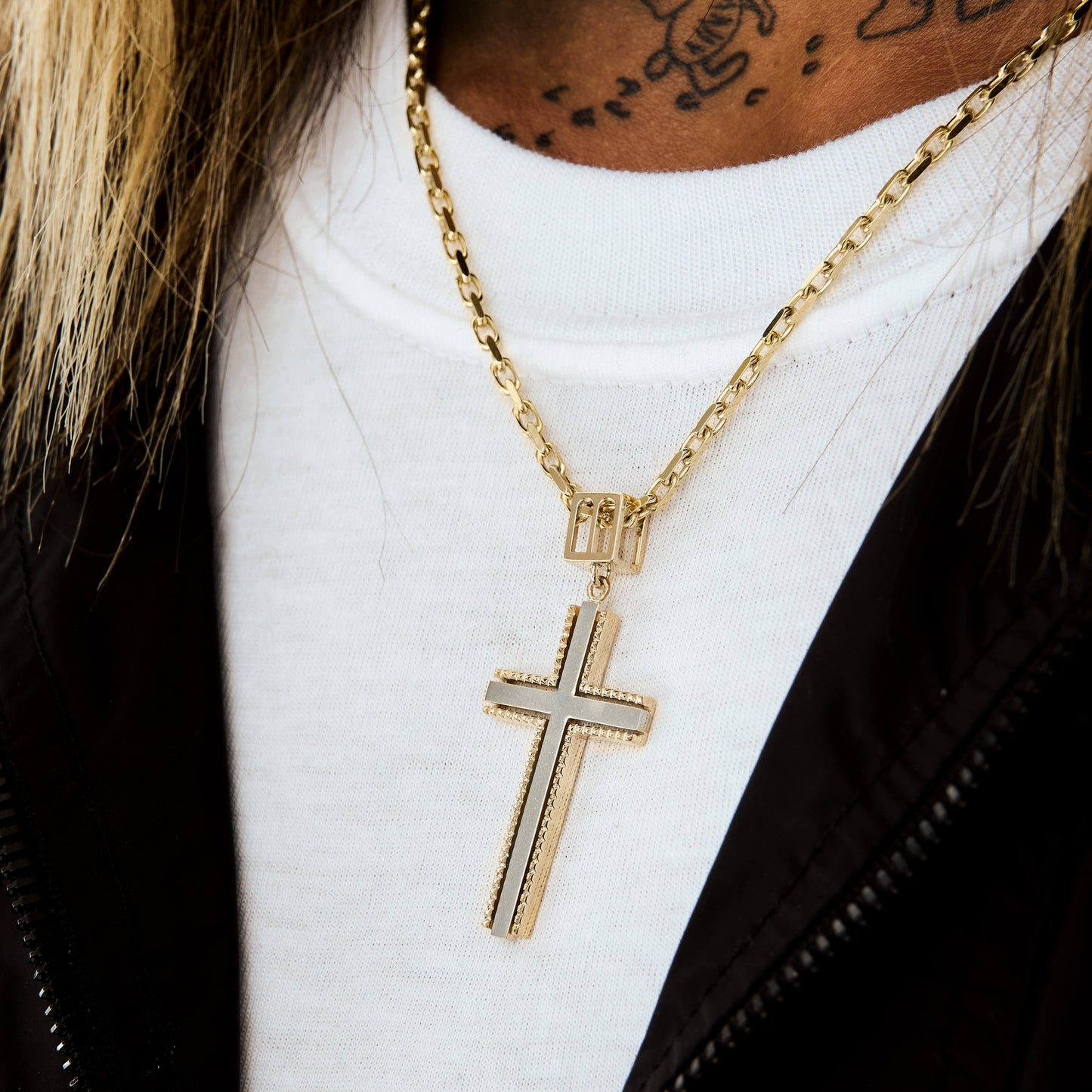 PYRAMID x TWO TONE CROSS