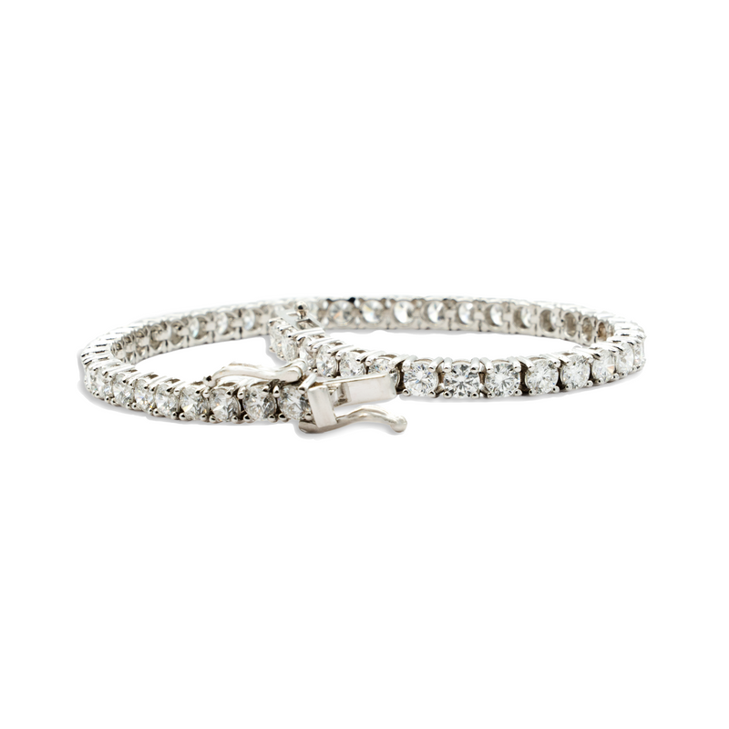 Lab Diamond Tennis Bracelet