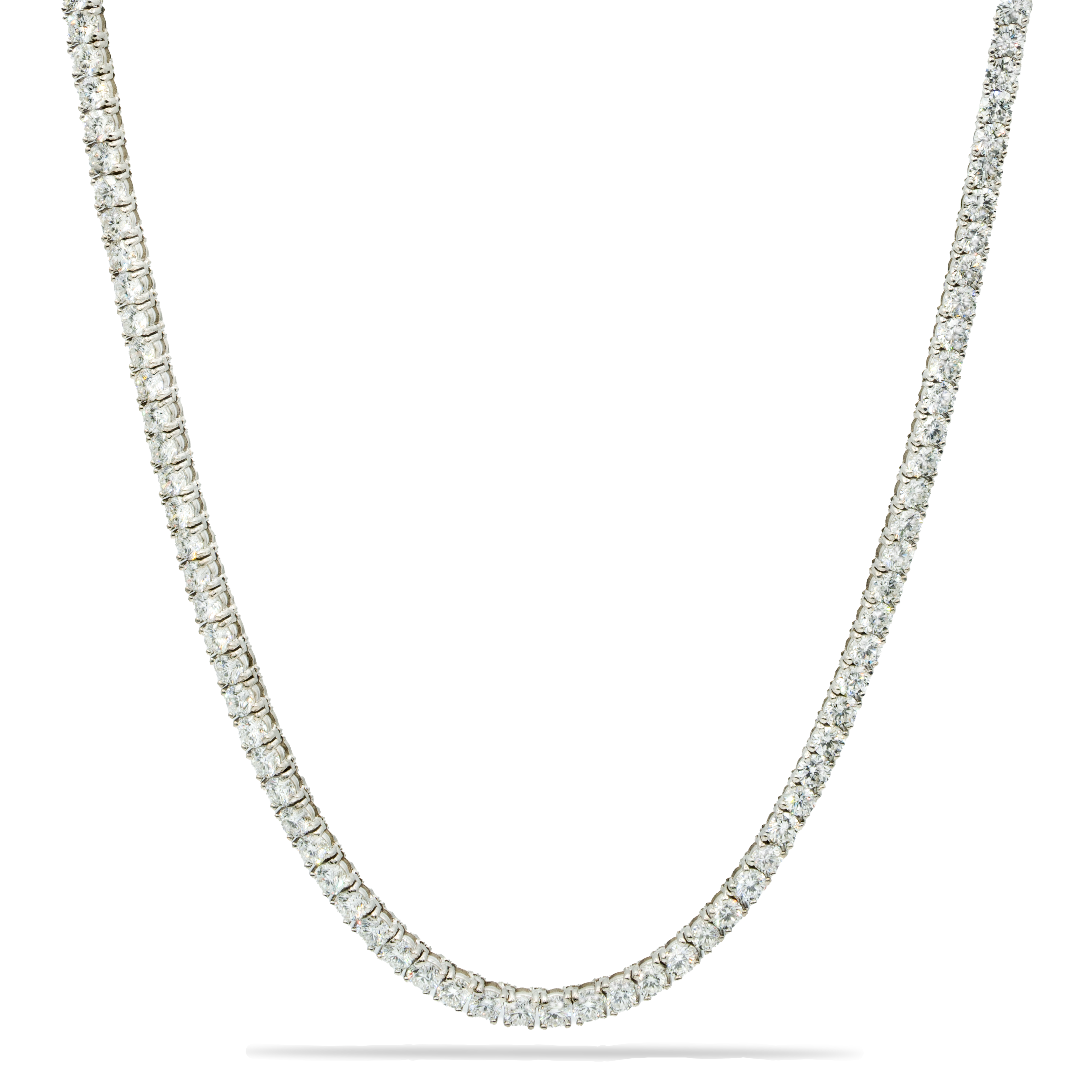 Lab Diamond Tennis Necklace