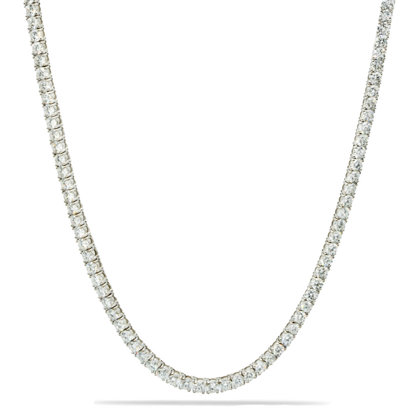 Lab Diamond Tennis Necklace