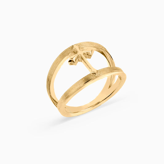 The Floating Cross Ring