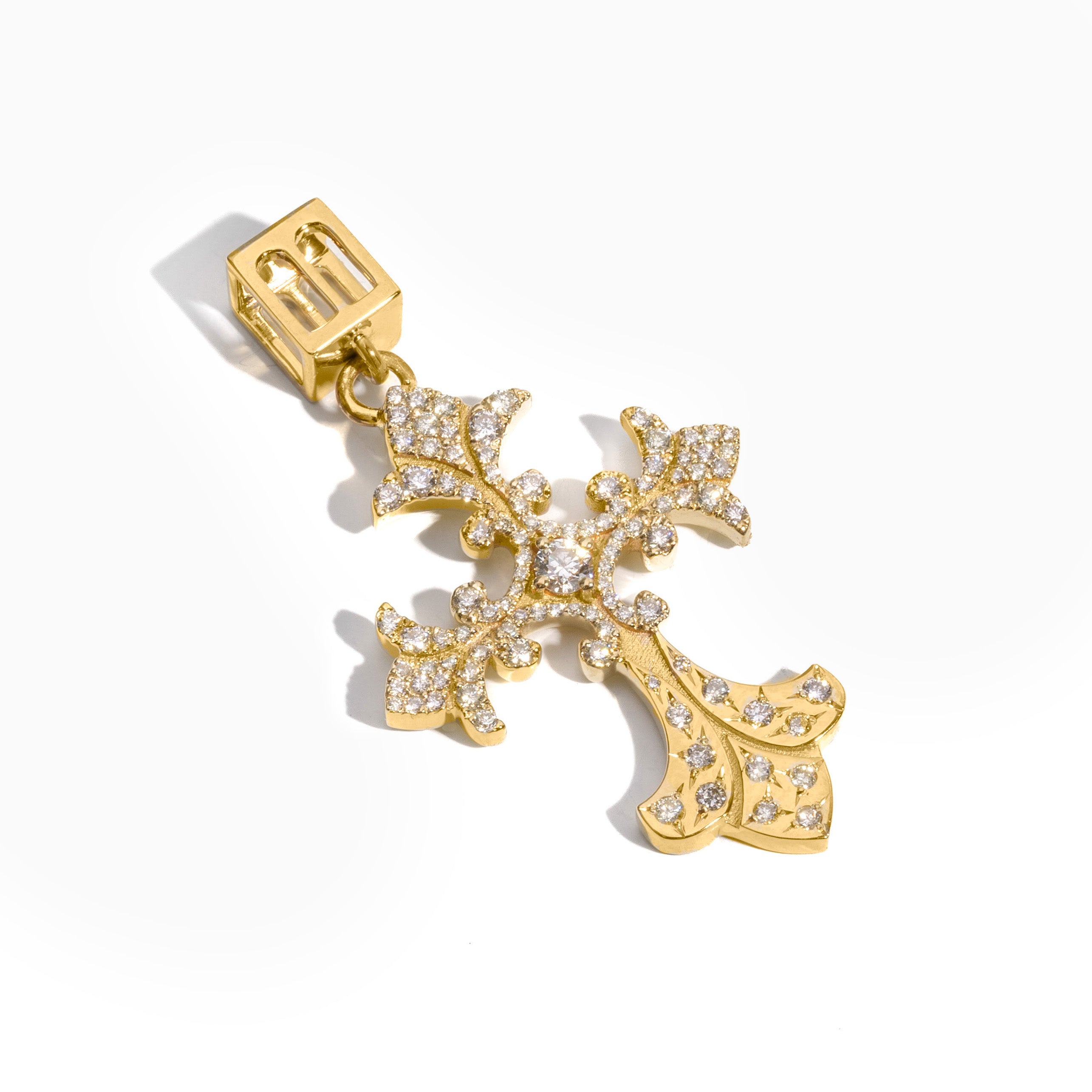 Diamond Square Cross Rune The Scattered Diamond Cross – Moses NYC