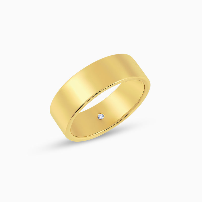 Polished Straight Wedding Band