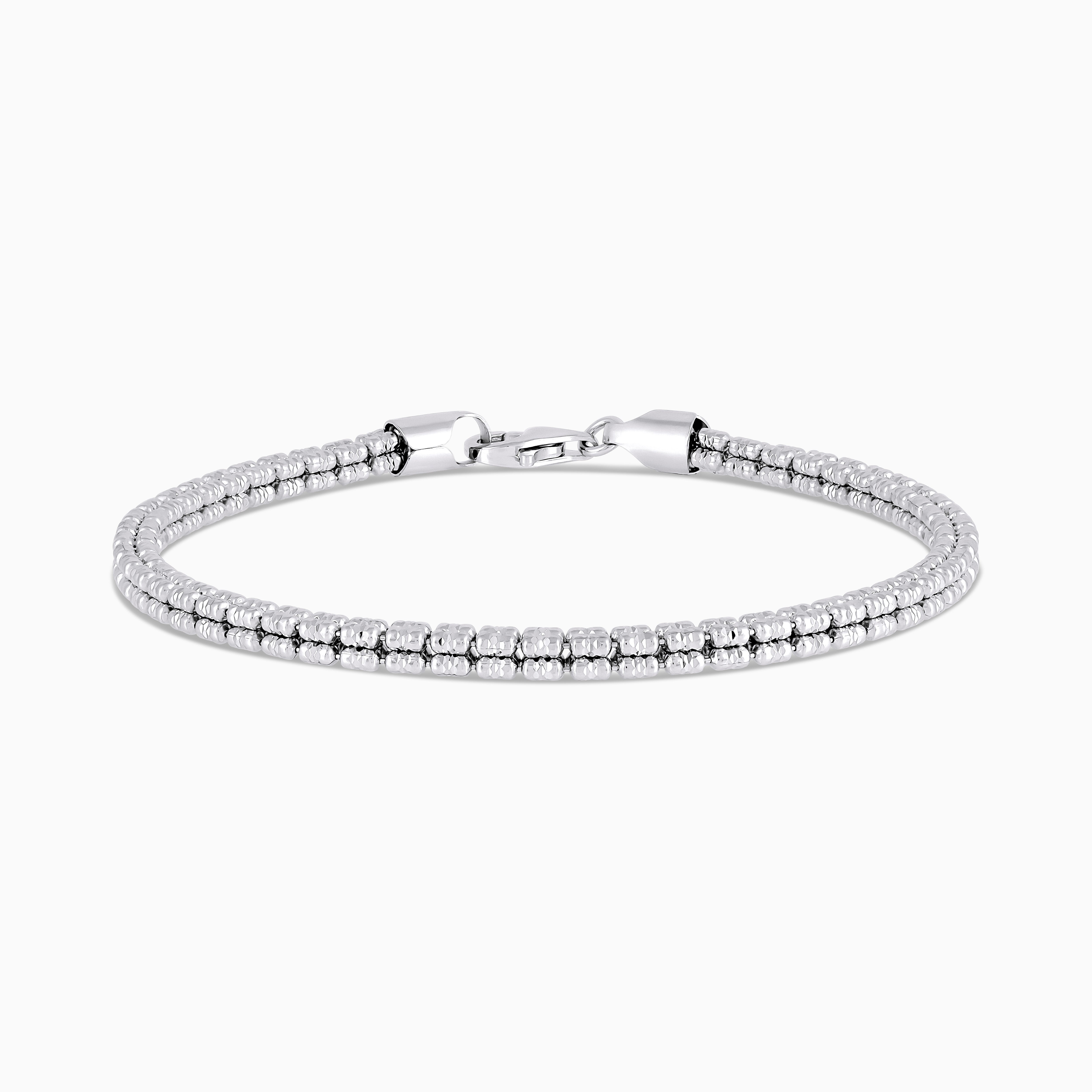 The Medium Ice Link Bracelet in .925